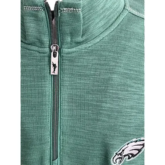 Tommy Bahama Philadelphia Eagles NFL Apparel 1/4 Zip Pullover 4XLB NWT MSRP $158